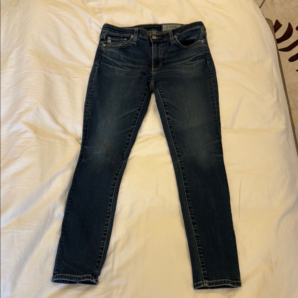 AG The Legging Ankle super skinny ankle Women's Blue Jeans